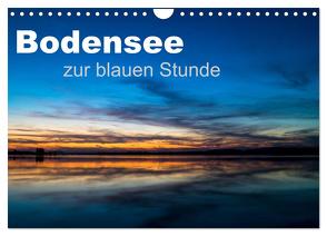 Bodensee zur blauen Stunde (Wandkalender 2024 DIN A4 quer), CALVENDO Monatskalender von Kunze,  Marc