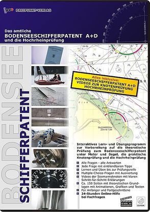 Bodenseeschifferpatent A+D von Schulze,  Michael