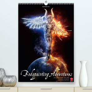 BODYPAINTING ADVENTURES (Premium, hochwertiger DIN A2 Wandkalender 2020, Kunstdruck in Hochglanz) von Fashion Studio,  Art