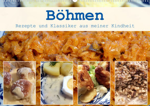 Böhmen – Rezepte und Klassiker aus meiner Kindheit (Wandkalender 2022 DIN A2 quer) von Havlikova,  Dana