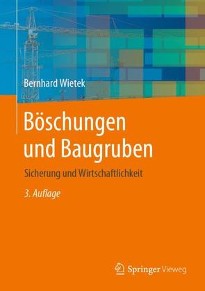 Böschungen und Baugruben von Wietek,  Bernhard
