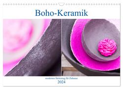 Boho – Keramik, modernes Steinzeug für Zuhause (Wandkalender 2024 DIN A3 quer), CALVENDO Monatskalender von Stark Sugarsweet - Photo,  Susanne