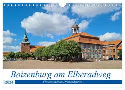 Boizenburg an der Elbe – Fliesenstadt im Dreiländereck (Wandkalender 2024 DIN A4 quer), CALVENDO Monatskalender von Bussenius,  Beate