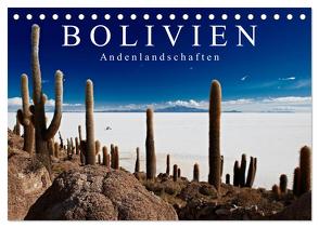 Bolivien Andenlandschaften „CH-Version“ (Tischkalender 2024 DIN A5 quer), CALVENDO Monatskalender von Ritterbach,  Jürgen