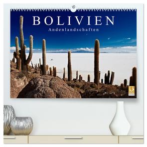 Bolivien Andenlandschaften (hochwertiger Premium Wandkalender 2024 DIN A2 quer), Kunstdruck in Hochglanz von Ritterbach,  Jürgen