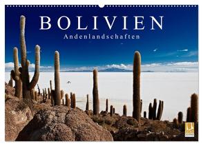 Bolivien Andenlandschaften (Wandkalender 2024 DIN A2 quer), CALVENDO Monatskalender von Ritterbach,  Jürgen