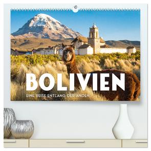 Bolivien – Eine Reise entlang der Anden. (hochwertiger Premium Wandkalender 2024 DIN A2 quer), Kunstdruck in Hochglanz von SF,  SF