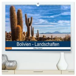 Bolivien – Einzigartige Landschaft (hochwertiger Premium Wandkalender 2024 DIN A2 quer), Kunstdruck in Hochglanz von Max Glaser,  Dr.