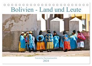 Bolivien – Land und Leute (Tischkalender 2024 DIN A5 quer), CALVENDO Monatskalender von Schäffer,  Michael