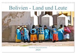 Bolivien – Land und Leute (Wandkalender 2024 DIN A3 quer), CALVENDO Monatskalender von Schäffer,  Michael