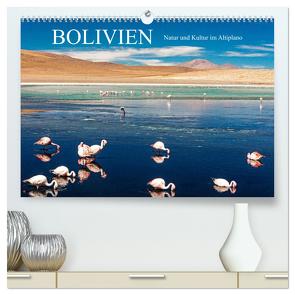 Bolivien – Natur und Kultur im Altiplano (hochwertiger Premium Wandkalender 2024 DIN A2 quer), Kunstdruck in Hochglanz von Müller,  Harry