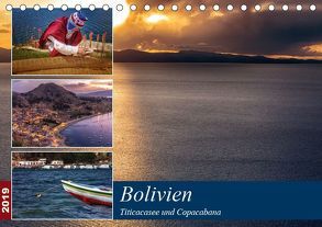Bolivien – Titicacasee und Copacabana (Tischkalender 2019 DIN A5 quer) von Max Glaser,  Dr.