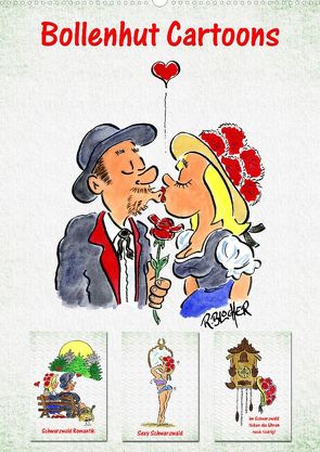 Bollenhut Cartoons (Wandkalender 2022 DIN A2 hoch) von Laue,  Ingo