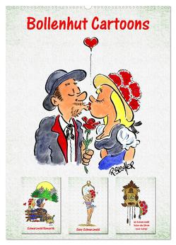 Bollenhut Cartoons (Wandkalender 2024 DIN A2 hoch), CALVENDO Monatskalender von Laue,  Ingo