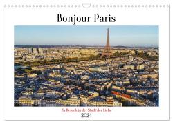 Bonjour Paris (Wandkalender 2024 DIN A3 quer), CALVENDO Monatskalender von Lentz,  Gunnar