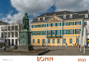 Bonn 2023 Bildkalender A4 quer, spiralgebunden von Klaes,  Holger