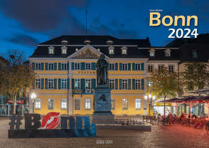 Bonn 2024 Bildkalender A3 quer, spiralgebunden von Klaes,  Holger