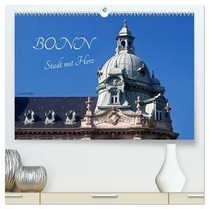 Bonn – Stadt mit Herz (hochwertiger Premium Wandkalender 2024 DIN A2 quer), Kunstdruck in Hochglanz von boeTtchEr,  U