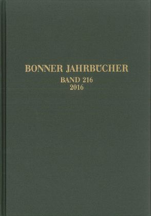 Bonner Jahrbücher von LVR Amt für Denkmalpflege, LVR-LandesMuseum Bonn, Verein von Altertumsfreunden im Rheinlande