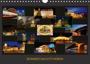 BONNER NACHTFARBEN (Wandkalender 2018 DIN A4 quer) von Bonn,  BRASCHI