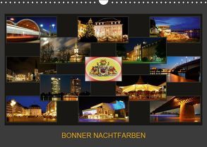 BONNER NACHTFARBEN (Wandkalender 2019 DIN A3 quer) von Bonn,  BRASCHI