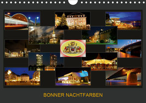 BONNER NACHTFARBEN (Wandkalender 2021 DIN A4 quer) von Bonn,  BRASCHI