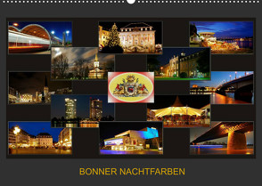 BONNER NACHTFARBEN (Wandkalender 2022 DIN A2 quer) von Bonn,  BRASCHI