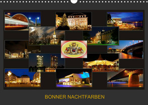 BONNER NACHTFARBEN (Wandkalender 2022 DIN A3 quer) von Bonn,  BRASCHI