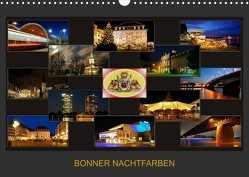 BONNER NACHTFARBEN (Wandkalender 2023 DIN A3 quer) von Bonn,  BRASCHI