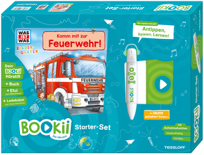 BOOKii® Starter-Set. WAS IST WAS Kindergarten. Komm mit zur Feuerwehr! von Lohr,  Stefan, Schreuder,  Benjamin, Weller-Essers,  Andrea