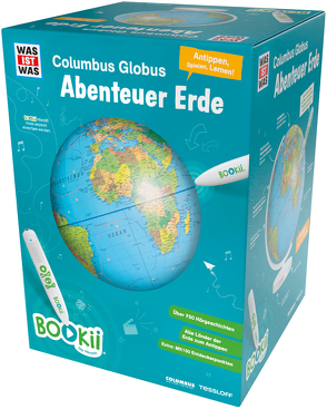 BOOKii WAS IST WAS Columbus Globus „Abenteuer Erde“ von Baur,  Dr. Manfred, Saemann-Ischenko,  Robert