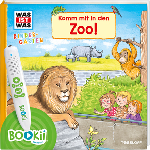 BOOKii® WAS IST WAS Kindergarten Komm mit in den Zoo von Becker,  Stéffie, Kowalew,  Erich, Schreuder,  Benjamin, Weller-Essers,  Andrea