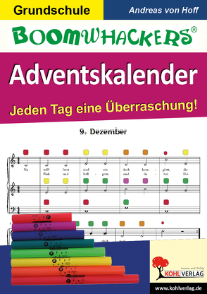 Boomwhackers-Adventskalender von Hoff,  Andreas von