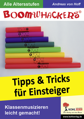 Boomwhackers – Tipps und Tricks für Einsteiger von Hoff,  Andreas von