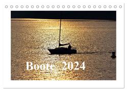 Boote 2024 (Tischkalender 2024 DIN A5 quer), CALVENDO Monatskalender von Hennig,  Jörg