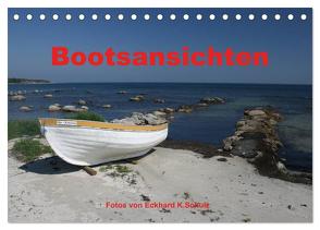 Bootsansichten (Tischkalender 2024 DIN A5 quer), CALVENDO Monatskalender von K.Schulz,  Eckhard