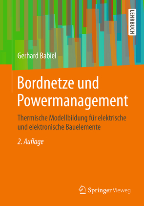 Bordnetze und Powermanagement von Babiel,  Gerhard