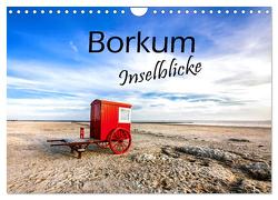 Borkum – Inselblicke (Wandkalender 2024 DIN A4 quer), CALVENDO Monatskalender von Dreegmeyer,  A.