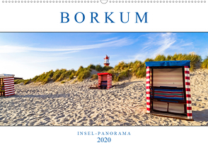 Borkum Inselpanorama (Wandkalender 2020 DIN A2 quer) von Dreegmeyer,  Andrea