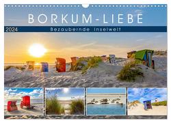 BORKUM-LIEBE (Wandkalender 2024 DIN A3 quer), CALVENDO Monatskalender von Dreegmeyer,  Andrea