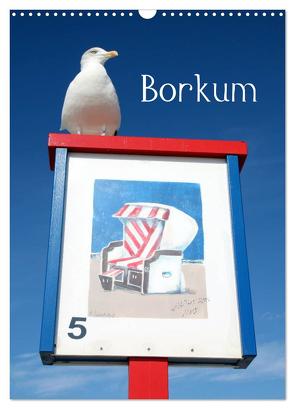 Borkum (Wandkalender 2024 DIN A3 hoch), CALVENDO Monatskalender von Raab,  Karsten-Thilo