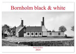 Bornholm black & white (Wandkalender 2024 DIN A2 quer), CALVENDO Monatskalender von Peußner,  Marion