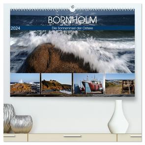 Bornholm – Sonneninsel der Ostsee (hochwertiger Premium Wandkalender 2024 DIN A2 quer), Kunstdruck in Hochglanz von Harhaus,  Helmut