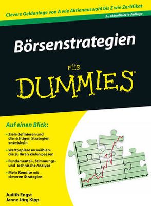 Börsenstrategien für Dummies von Engst,  Judith, Kipp,  Janne Jörg