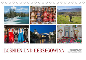 Bosnien und Herzegowina – Streifzüge durch atemberaubende Kulturlandschaften (Tischkalender 2023 DIN A5 quer) von Hallweger,  Christian