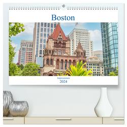 Boston – Impressionen (hochwertiger Premium Wandkalender 2024 DIN A2 quer), Kunstdruck in Hochglanz von pixs:sell,  pixs:sell