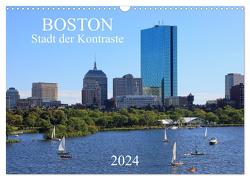 Boston – Stadt der Kontraste (Wandkalender 2024 DIN A3 quer), CALVENDO Monatskalender von Grosskopf,  Rainer