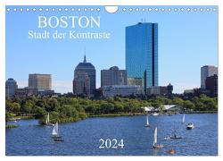 Boston – Stadt der Kontraste (Wandkalender 2024 DIN A4 quer), CALVENDO Monatskalender von Grosskopf,  Rainer