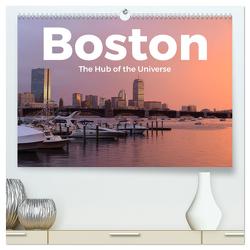 Boston – The Hub of the Universe (hochwertiger Premium Wandkalender 2024 DIN A2 quer), Kunstdruck in Hochglanz von Scott,  M.