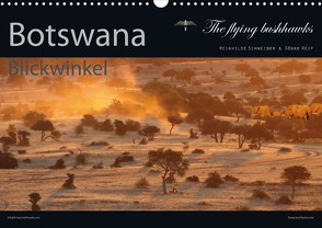 Botswana Blickwinkel 2024 (Wandkalender 2024 DIN A3 quer), CALVENDO Monatskalender von flying bushhawks,  The